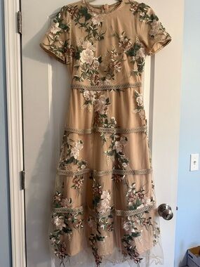 Floral Tulle Dress